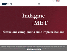 Tablet Screenshot of met-economia.it